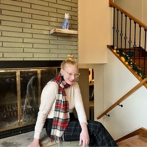 5/30🦄- Plaid Scarf Tartan Plaid Scarf German Made Winter Trends